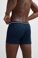 Three-pack of stretch-cotton boxer briefs