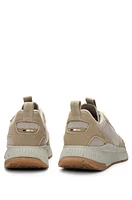 BOSS - x ACBC Trainers With Speckled Effect Light Beige