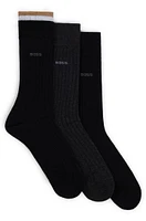 Three-pack of regular-length socks