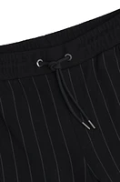 Porsche x BOSS tracksuit bottoms with vertical stripes