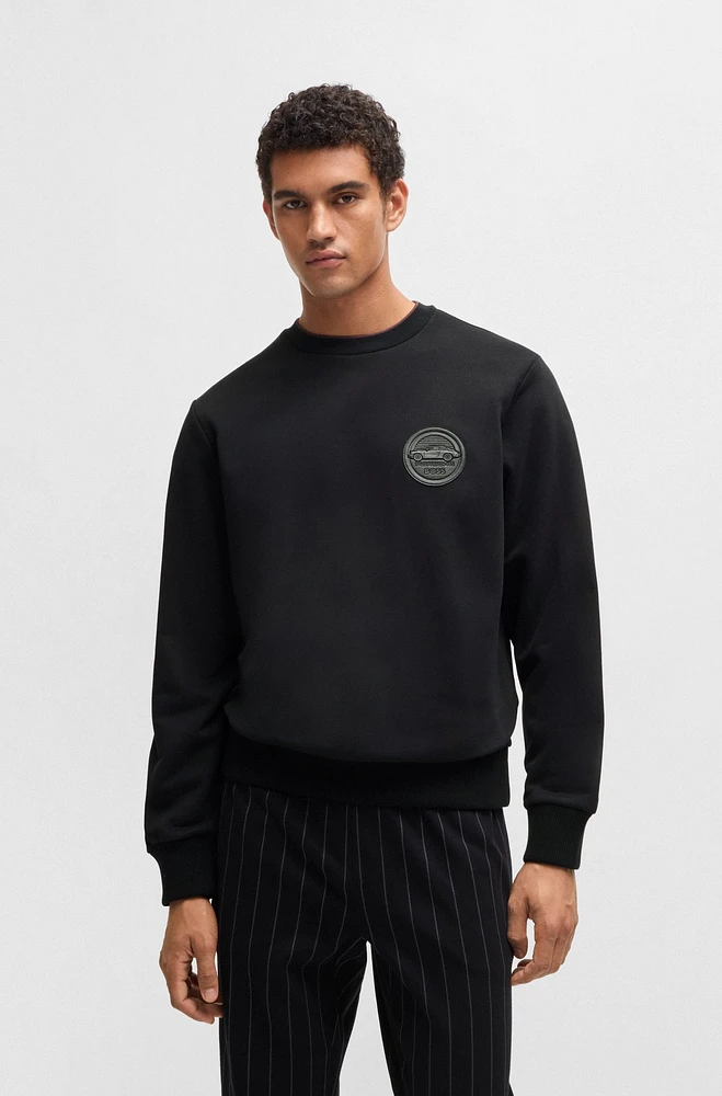 Porsche x BOSS sweatshirt with special branding