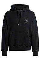 Oversize-fit hoodie cotton with Double B monogram