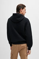 Oversize-fit hoodie cotton with Double B monogram