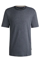 Regular-fit T-shirt cotton and silk