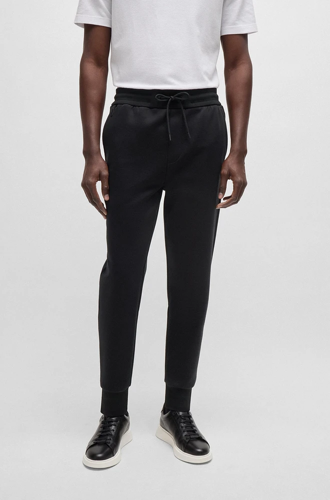 Tracksuit bottoms with contrast insert