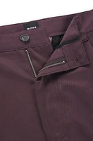 Porsche x BOSS relaxed-fit trousers cotton twill