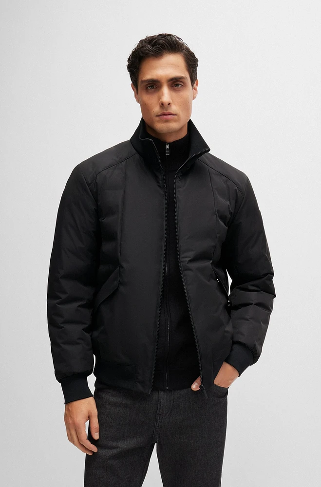 Water-repellent regular-fit jacket with lightweight padding