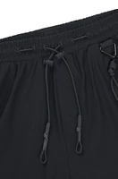 Regular-fit tracksuit bottoms with quick-dry performance