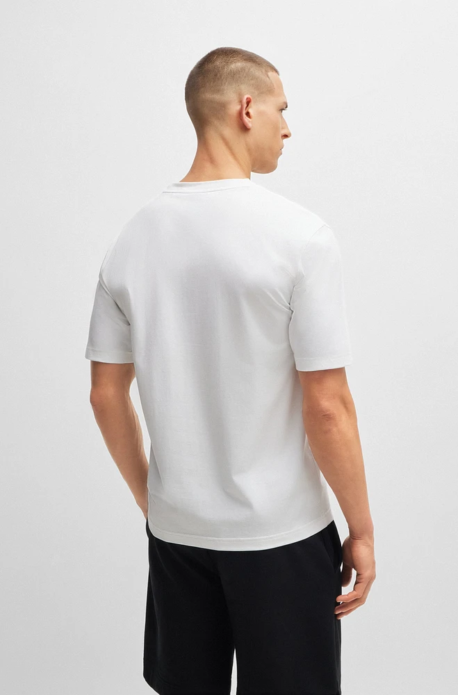 Camiseta BOSS x NFL de algodón elástico con ilustración especial