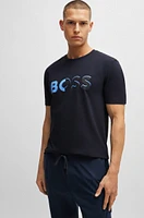 Two-pack of stretch-cotton T-shirts with logo artwork