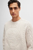 Porsche x BOSS wool sweater with special branding