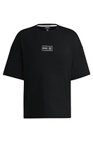 BOSS x NFL interlock-cotton T-shirt with special branding