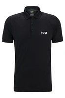 BOSS x Matteo Berrettini waffle-fabric polo shirt