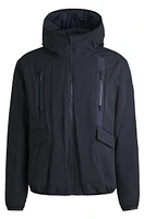 Water-repellent regular-fit jacket performance twill