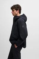 Water-repellent regular-fit jacket performance twill