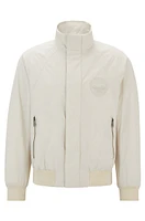 Porsche x BOSS water-repellent jacket with special branding