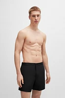 Logo-trimmed swim shorts quick-dry ripstop fabric