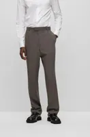 Relaxed-fit three-piece suit virgin wool