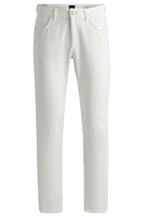 Slim-fit jeans black mechanical-stretch denim
