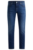 Delaware Slim-fit jeans dark-blue super-soft denim