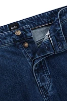 Relaxed-fit jeans blue rigid denim