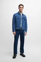 Relaxed-fit jeans blue rigid denim