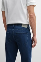 Relaxed-fit jeans blue rigid denim