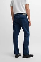 Relaxed-fit jeans blue rigid denim