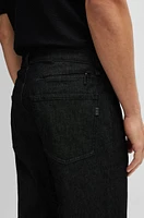 Maine Regular-fit jeans black stretch denim