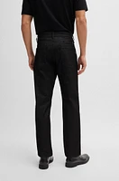 Maine Regular-fit jeans black stretch denim