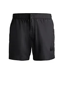 Fully lined swim shorts with Double B monogram