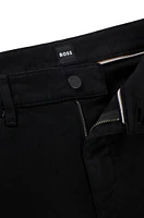 Maine Regular-fit jeans black super-soft Italian denim