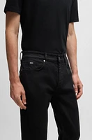 Maine Regular-fit jeans black super-soft Italian denim