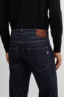 Delaware Slim-fit jeans dark-blue comfort-stretch denim