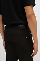 Delaware Slim-fit jeans black-black Italian denim