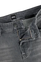 Delaware Slim-fit jeans gray stretch denim