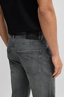 Delaware Slim-fit jeans gray stretch denim