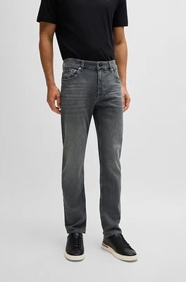 Delaware Slim-fit jeans gray stretch denim