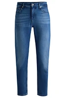 Regular-fit jeans blue soft-touch denim