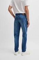 Regular-fit jeans blue soft-touch denim