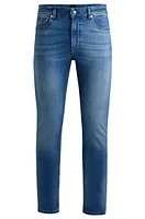 Delaware Slim-fit jeans blue cashmere-touch denim