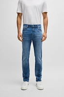 Delaware Slim-fit jeans blue cashmere-touch denim