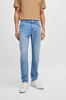 Slim-fit jeans light-blue soft stretch denim