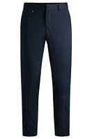 Slim-fit trousers stretch cotton