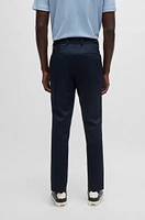 Slim-fit trousers stretch cotton