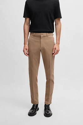 BOSS - Slim-fit trousers Light Beige