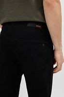 Delaware Slim-fit jeans stay-black comfort-stretch denim