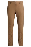 Slim-fit trousers performance-stretch jersey