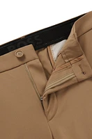 Slim-fit trousers performance-stretch jersey