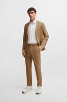 Slim-fit trousers performance-stretch jersey